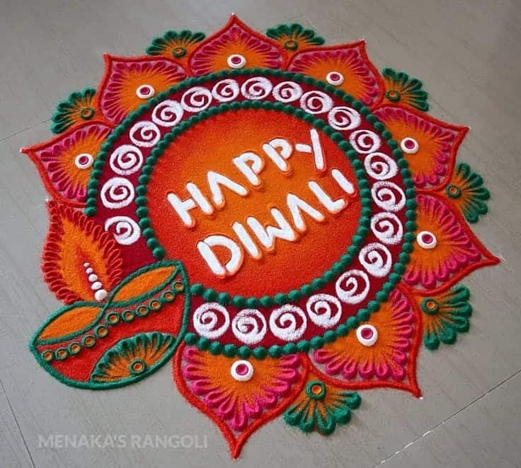 Diwali Rangoli Designs Latest
