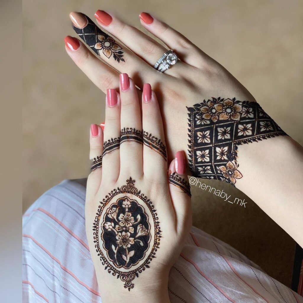 arabic mehndi designs for back side of hand