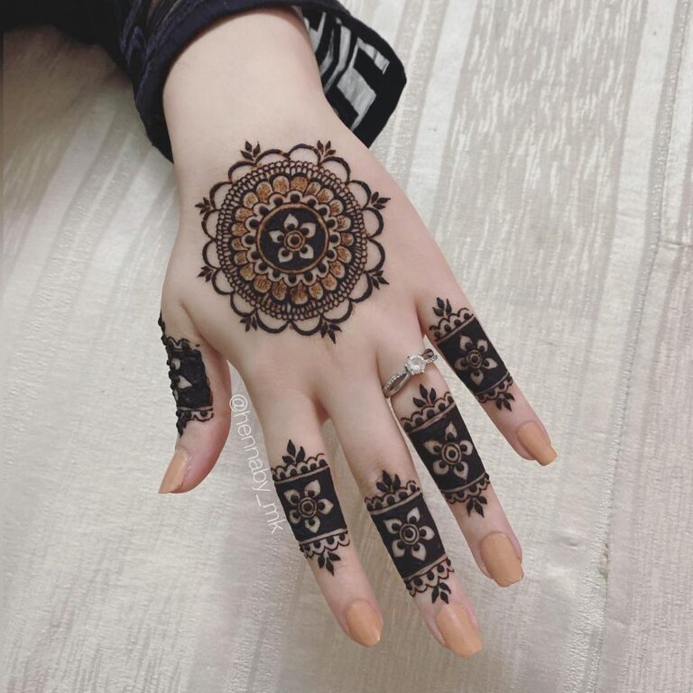 100+ Back Hand Mehndi Designs: Modern, Stylish, Simple and Easy